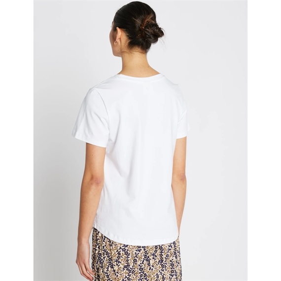 Heartmade Efia Logo T-shirt, Hvid